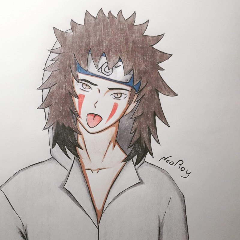 Наруто и Киба яой