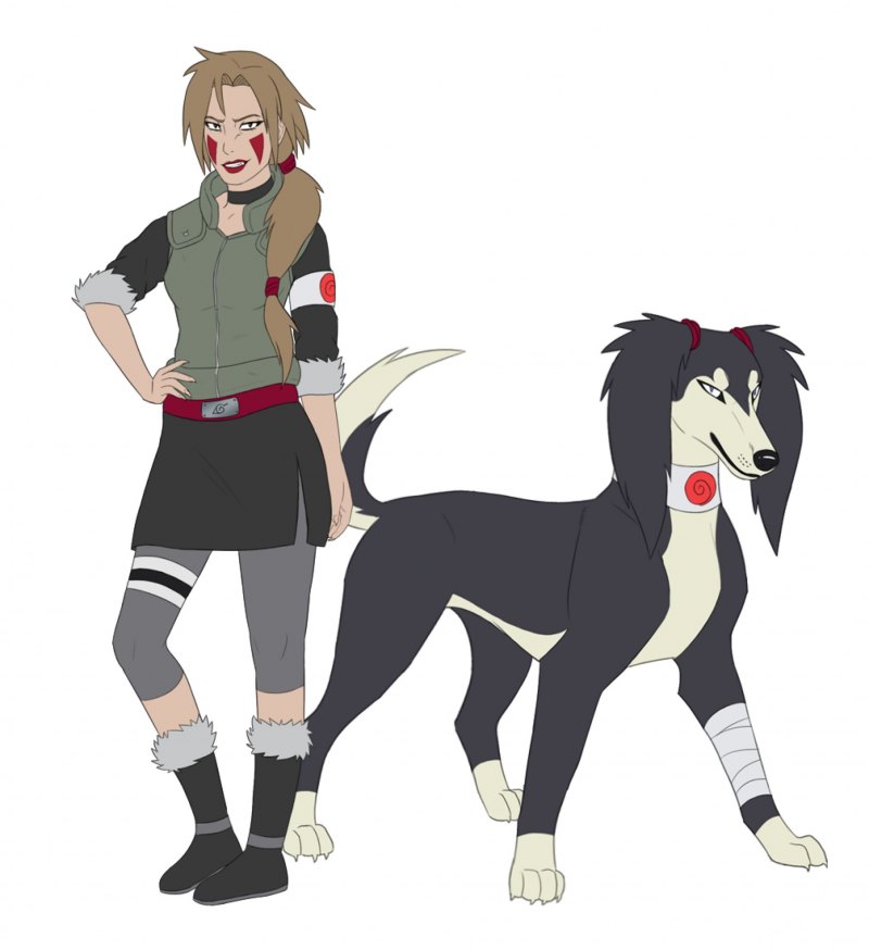 Киба Инузука и Шино Абураме