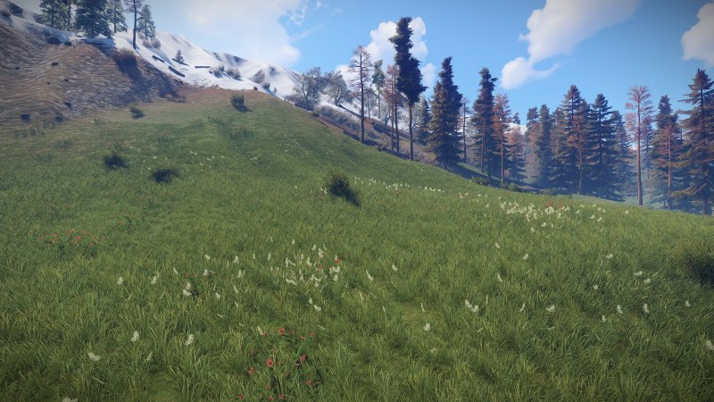 Горы в игре раст