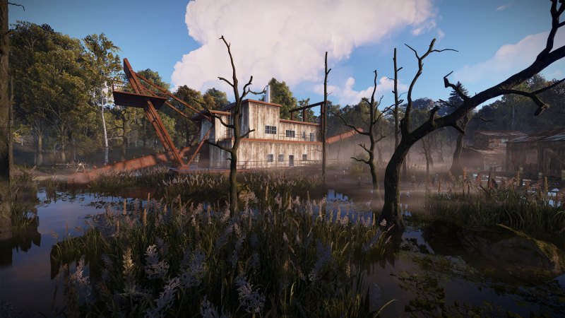 Лагерь бандитов раст