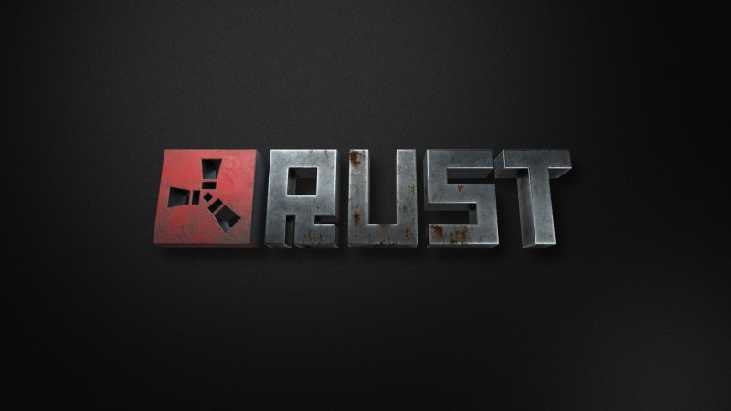 Логотип игры Rust