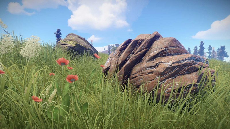 Железный камень раст