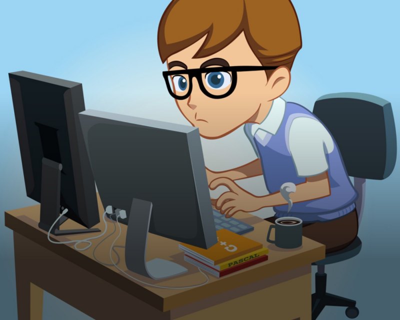 Программист рисунок