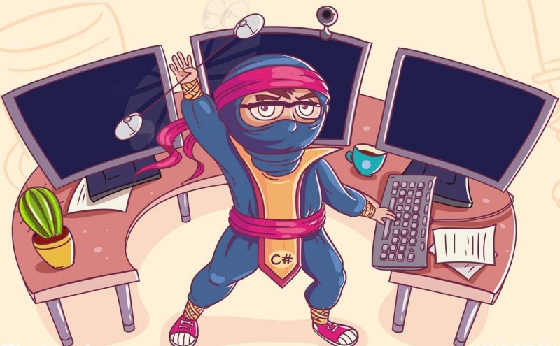 Программист иллюстрация