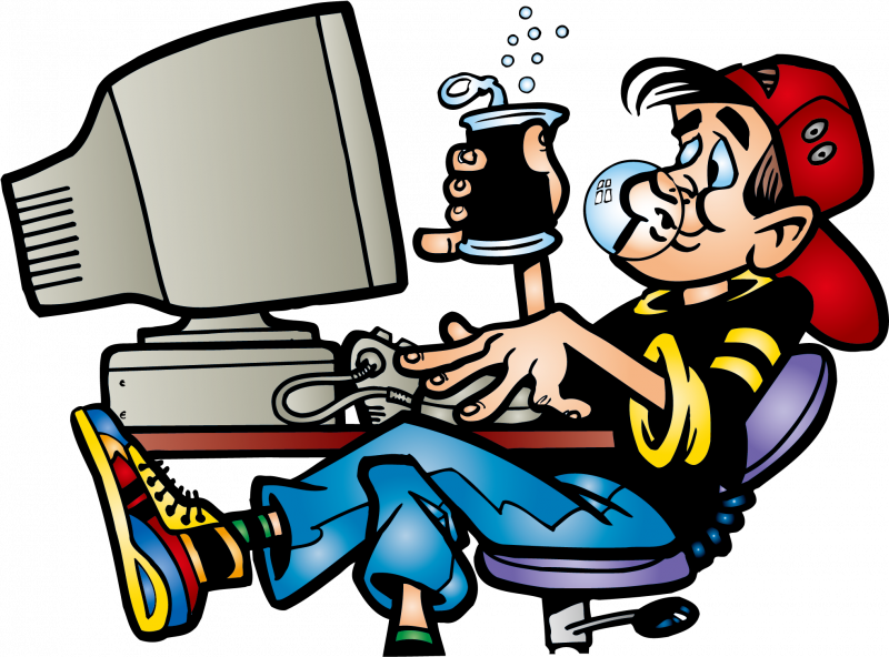 Компьютерщики карикатура