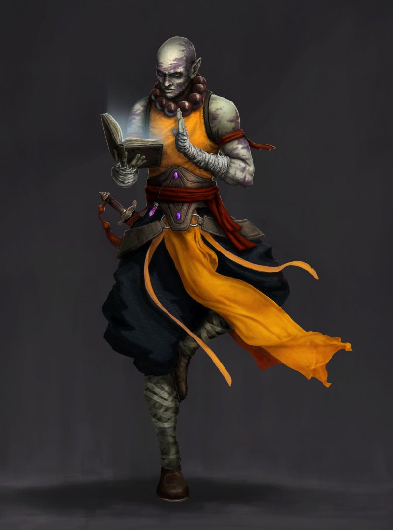 ДНД 5 орк монах