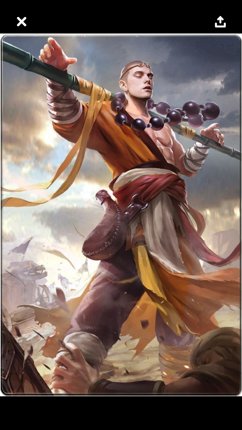 Монах воин DND