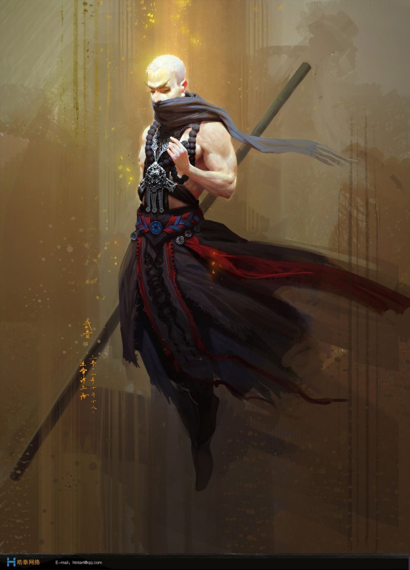 Монах Шаолинь референс