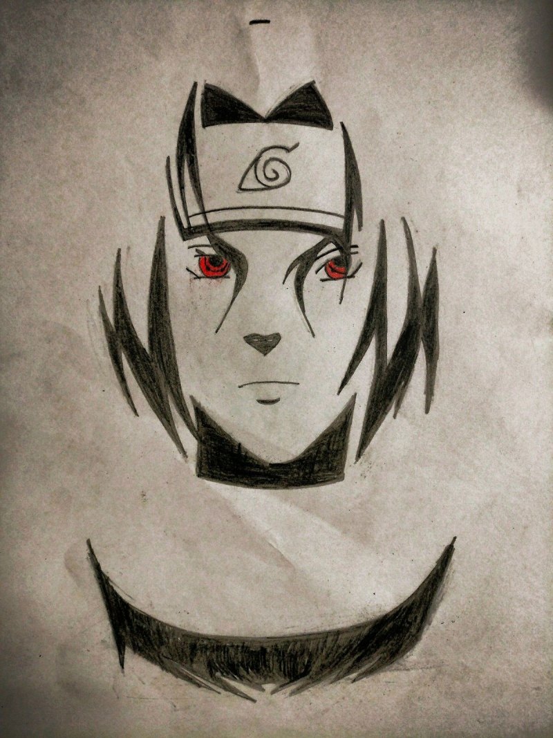 Итачи Анбу эскиз