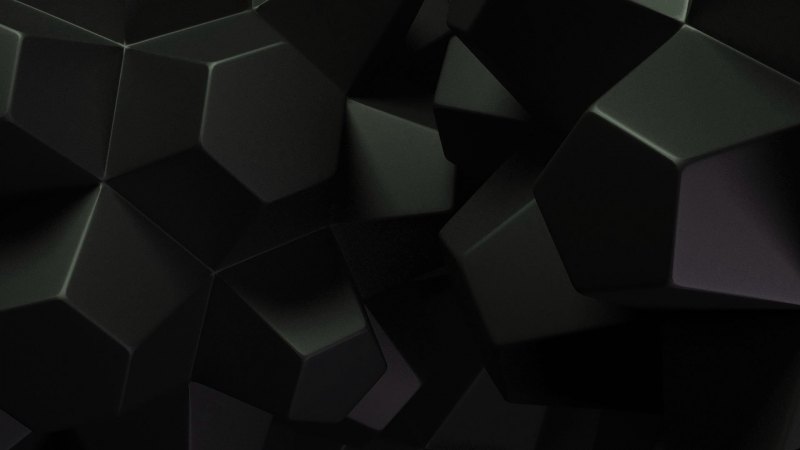 Темный фон 3д