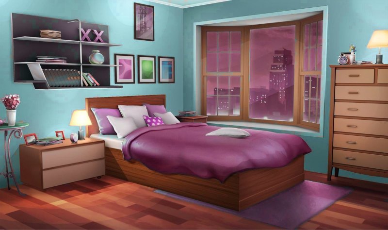 Аниме комната