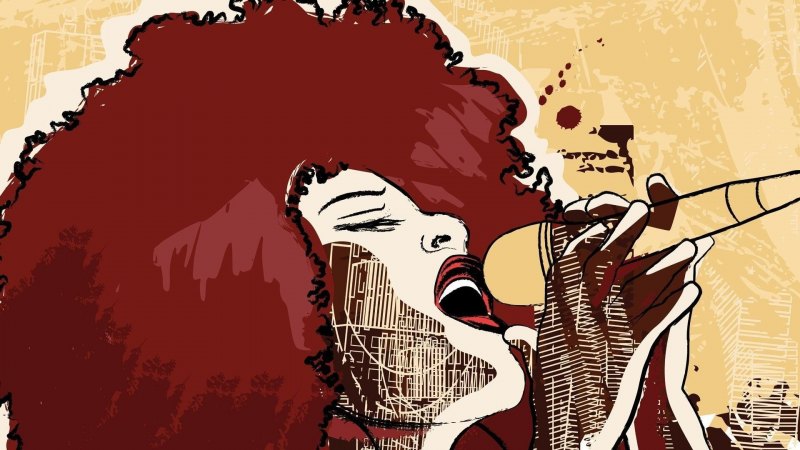 Обои на рабочий стол в стиле фонка