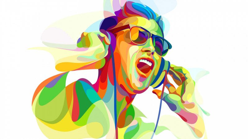 Фотообои в стиле диско