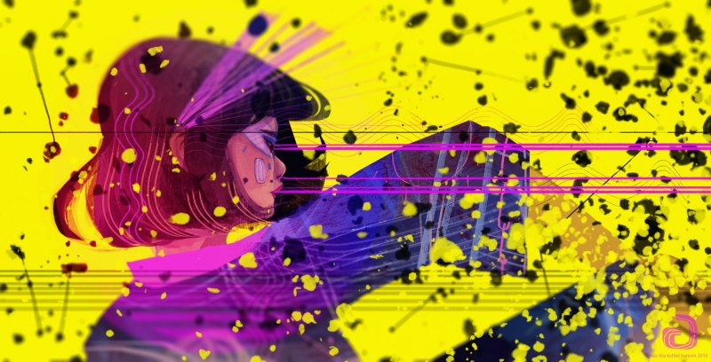 Обои на рабочий стол в стиле фонка