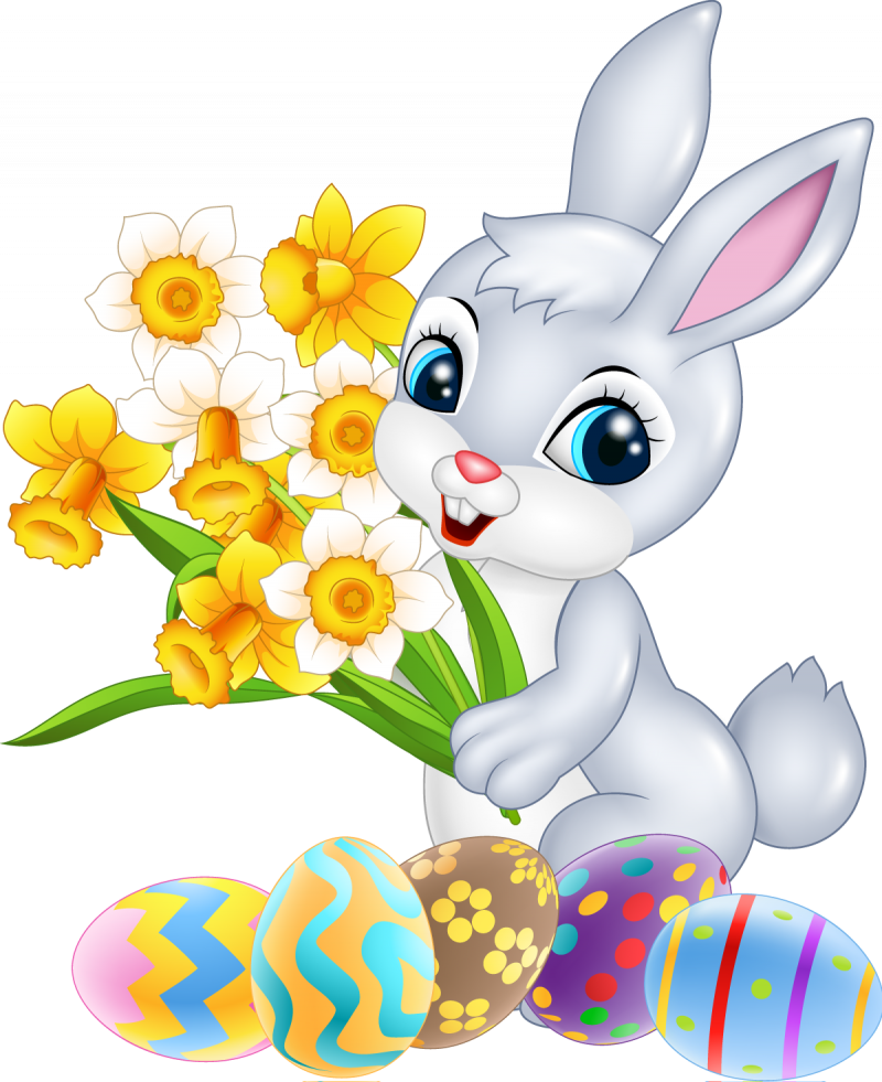 Зверюшки с цветами