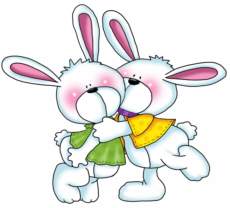 Зайки мультяшные