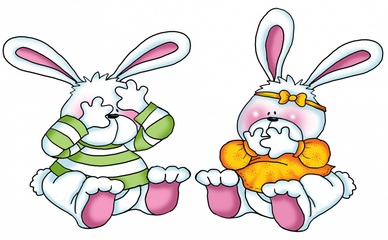 Веселый зайчик