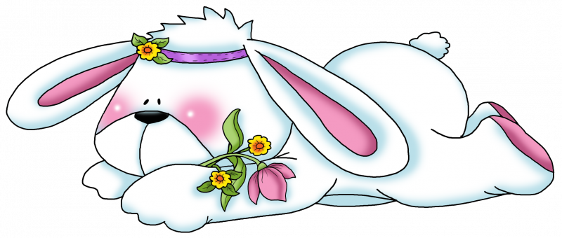 Зайчик мультяшный