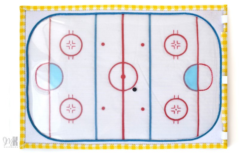 Хоккейное поле вид сверху