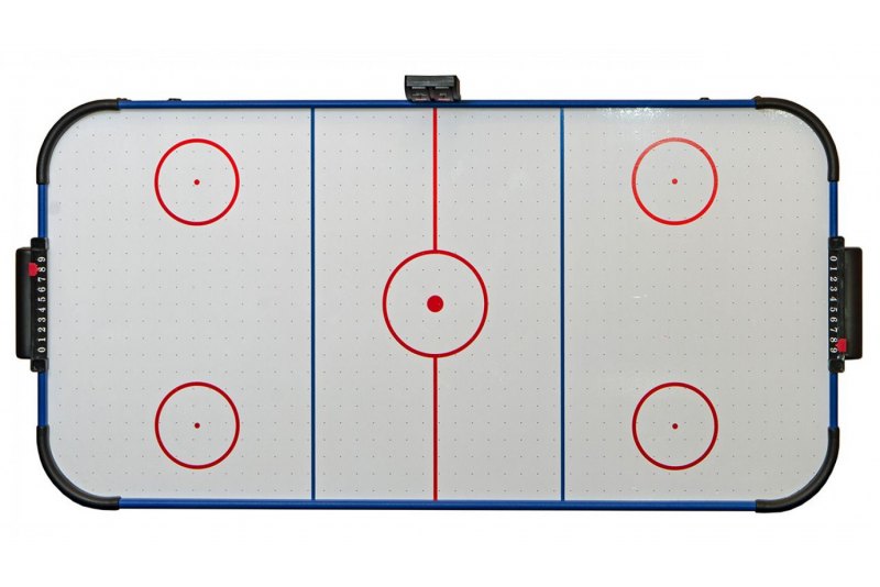 Аэрохоккей «Jersey» 4 ф (122 х 60 х 76,5 см, черный, складной)
