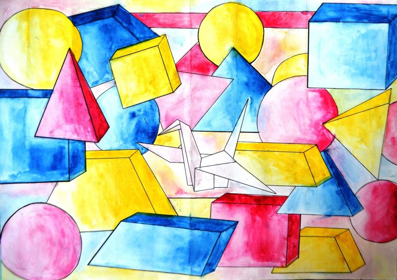 Геометрические фигуры иллюстрации