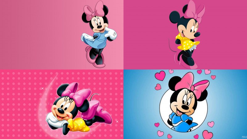 Микки Маус и Минни Маус