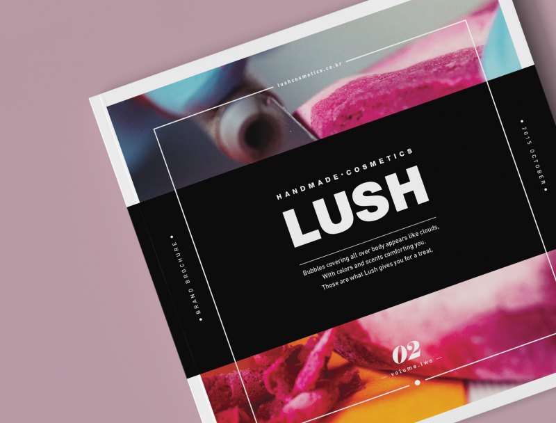 Дизайн буклета Минимализм