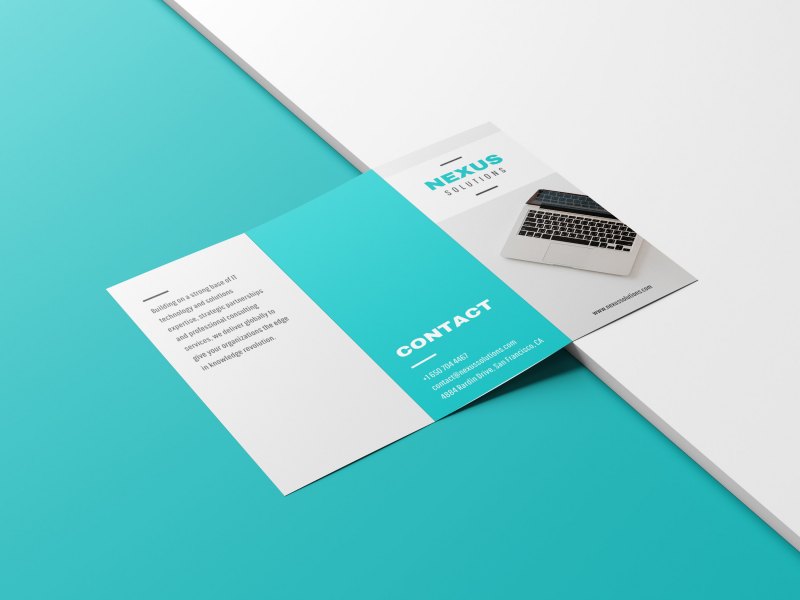 Листовка Минимализм