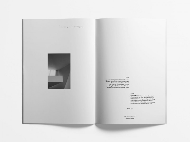 Минималистическая листовка