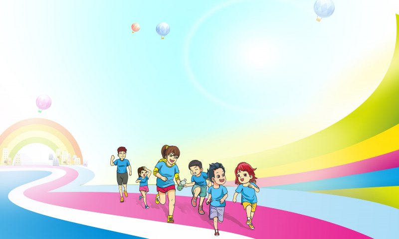 Спортивный фон для детей