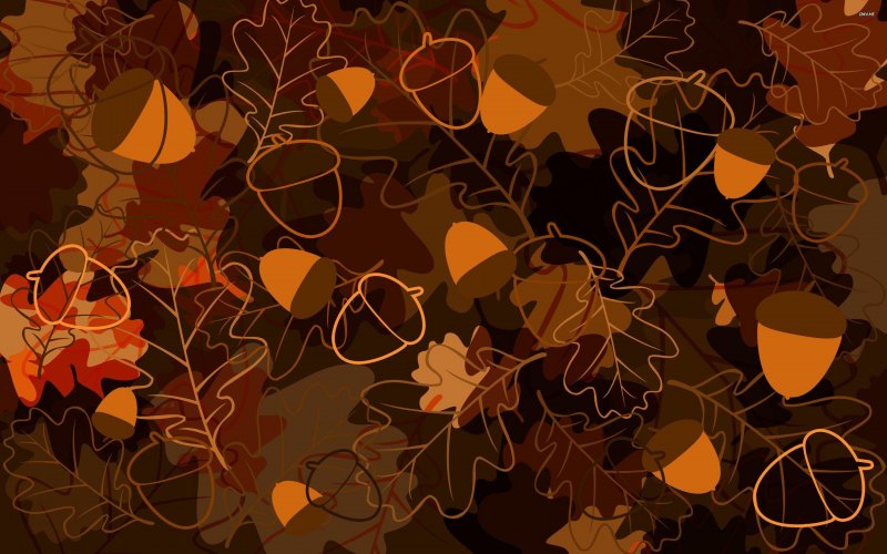 Стильные осенние обои