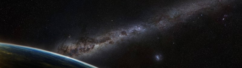 Обоя для двух мониторов