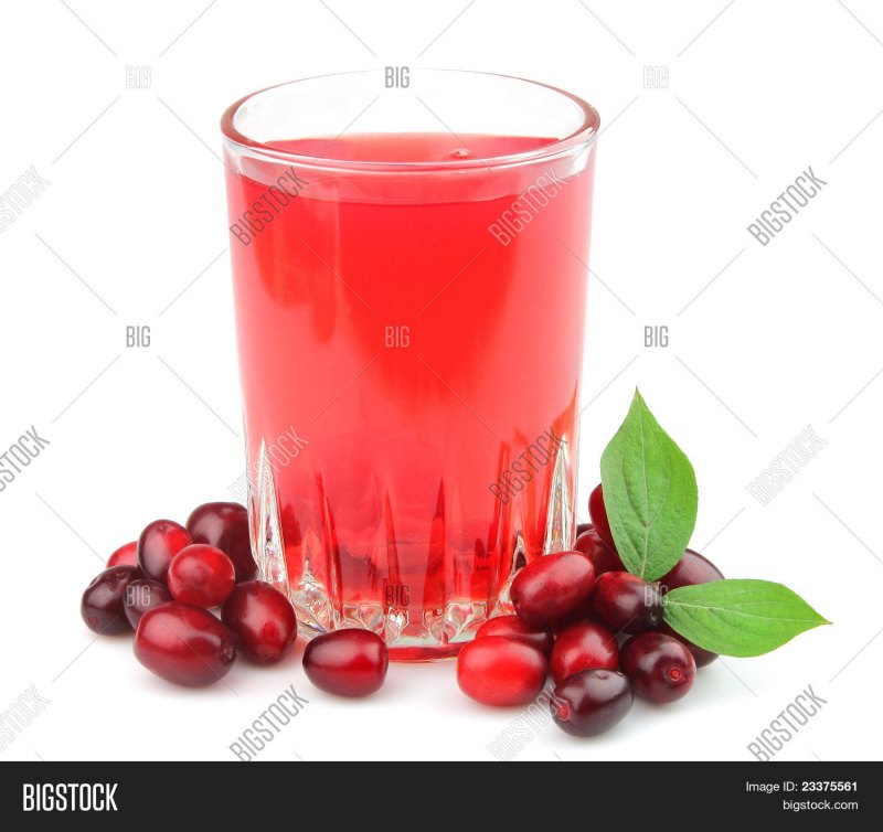 Компот в стакане