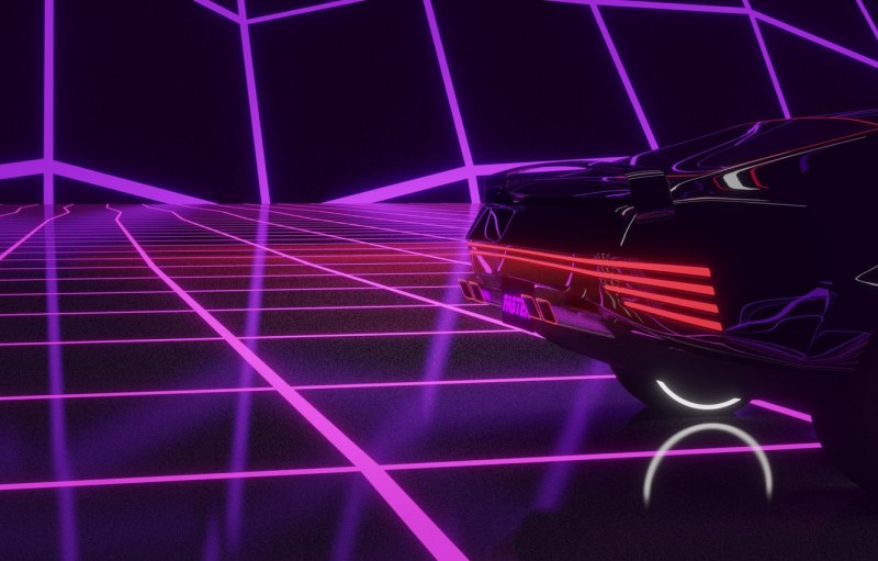 Синтвейв киберпанк 2077