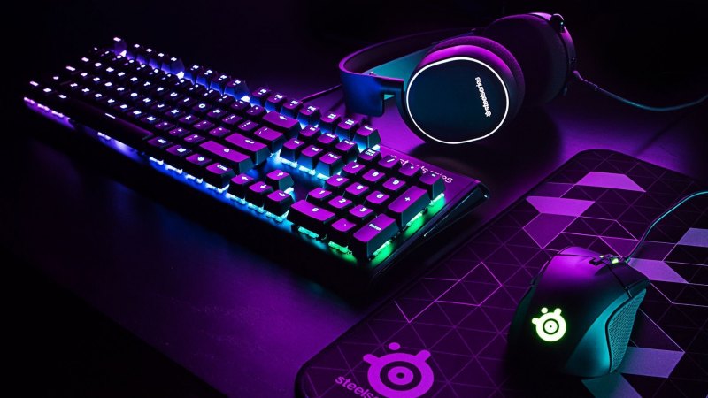 Steelseries белая клавиатура