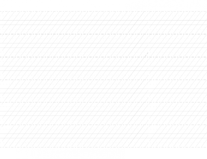 Линованные листы для каллиграфии