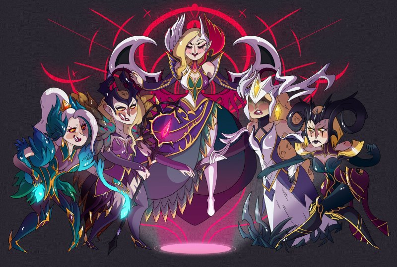 Ковен League of Legends Моргана