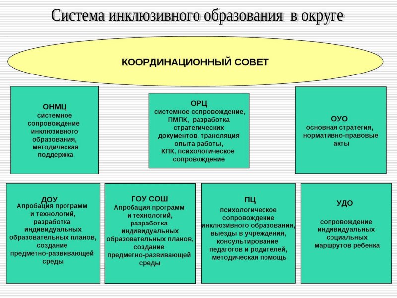 Принципы образования детей с ОВЗ
