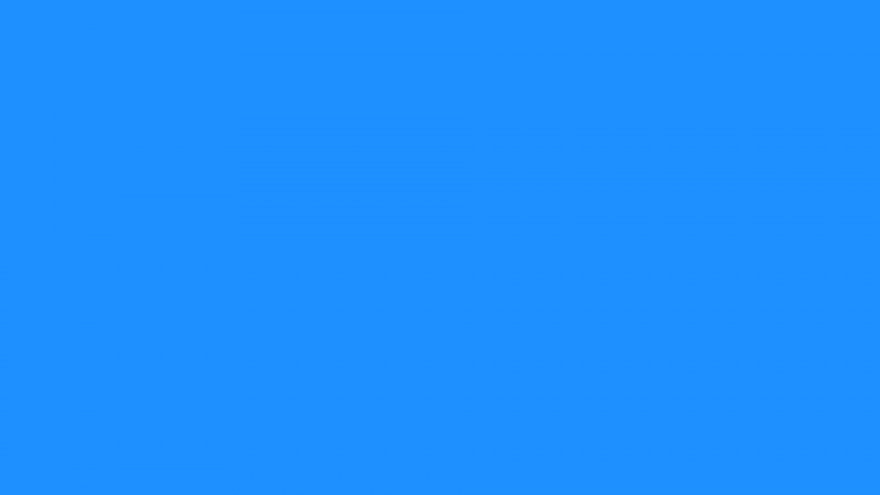 DODGERBLUE #1e90ff 30, 144, 255