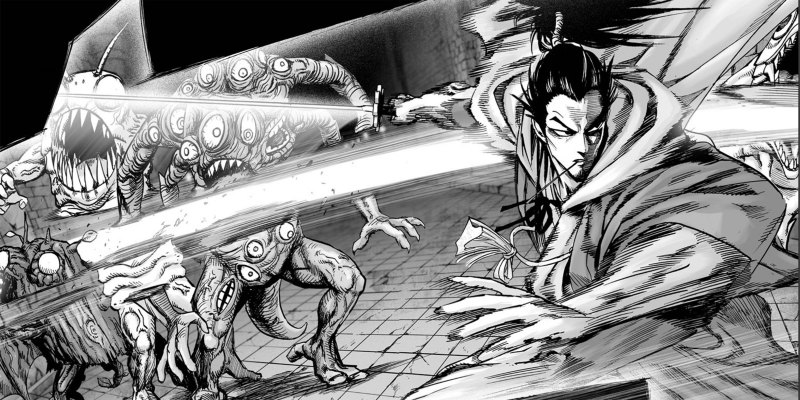 One Punch man атомный Самурай