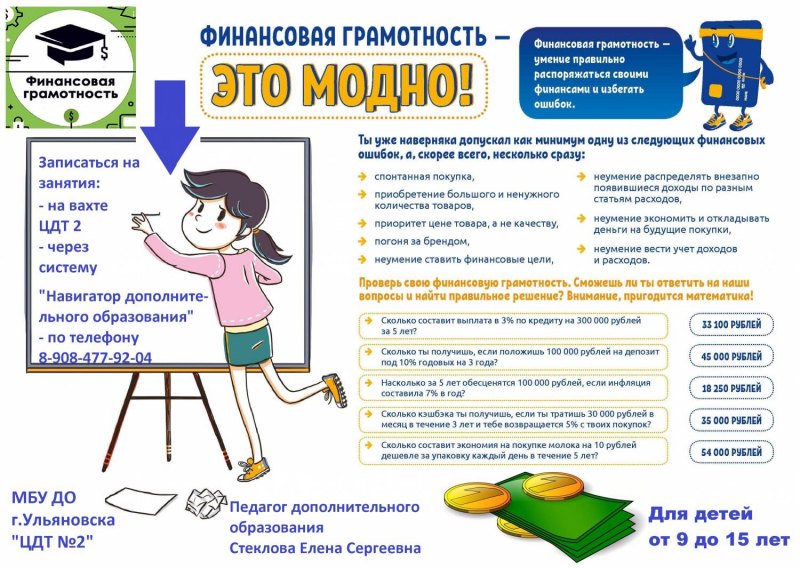 Финансовая грамотность для детей