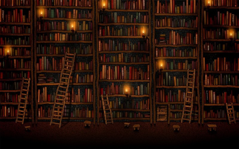 Книжный фон для презентации