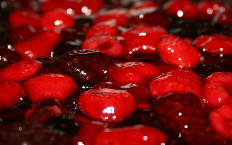 Красные ягоды для варенья