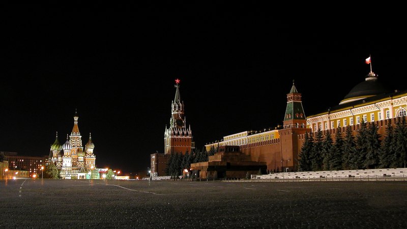 Ночной Кремль Москва