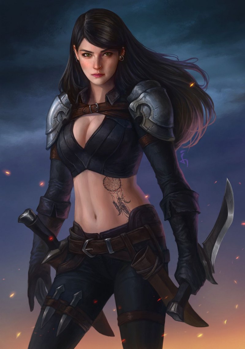 Pathfinder Kingmaker портреты эльфов