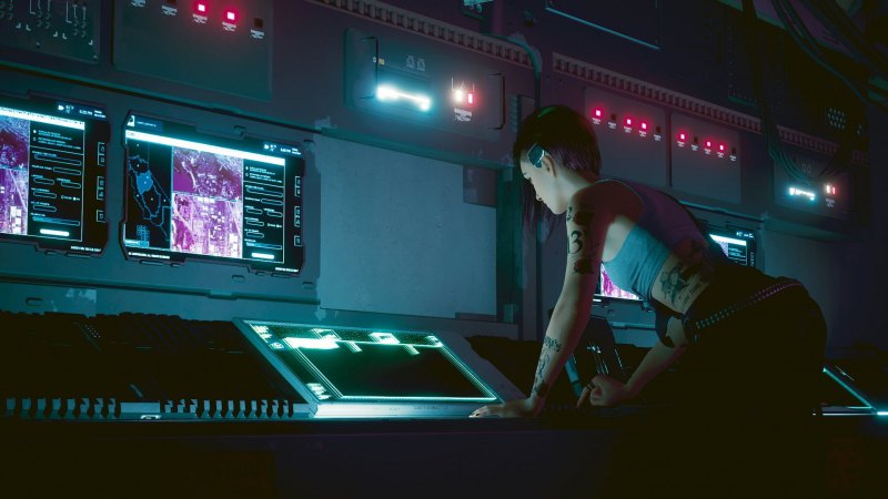 Джуди Альварес Cyberpunk 2077 аниме
