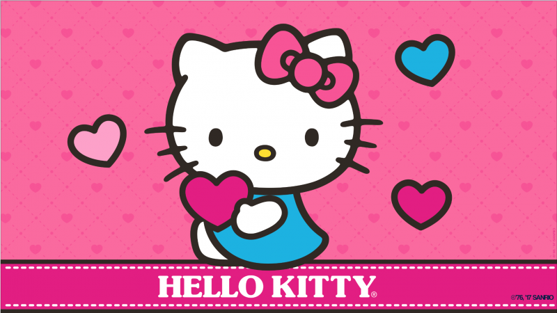 Hello Kitty обои на компьютер