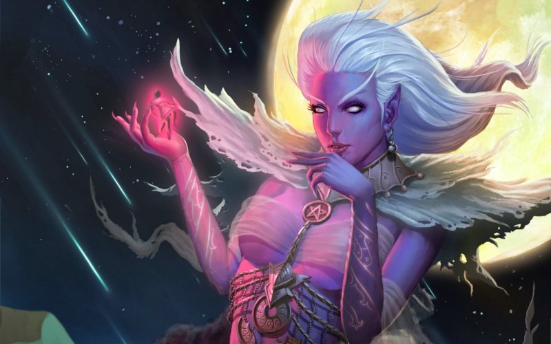 Pillars of Eternity лунный Богоподобный
