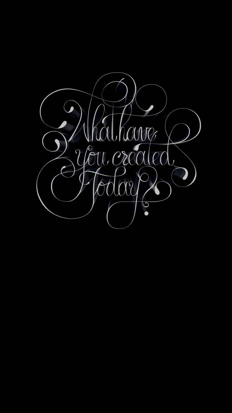 Надписи на черном фоне