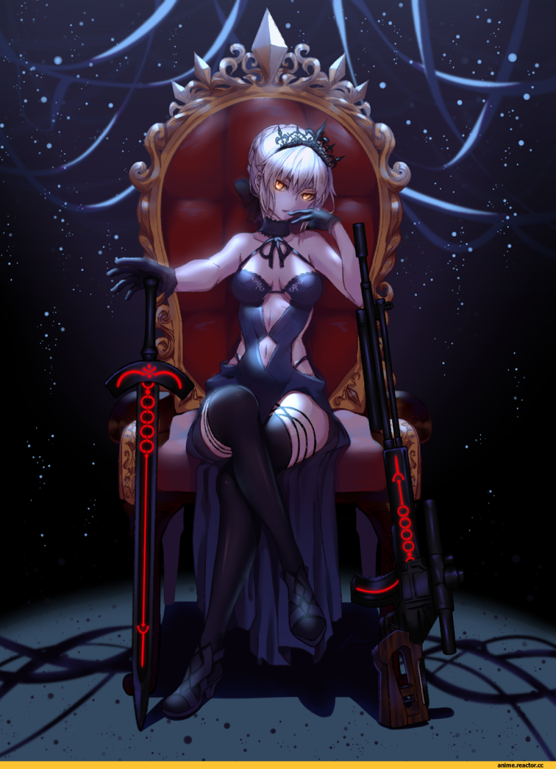 Альтер Сейбер на троне